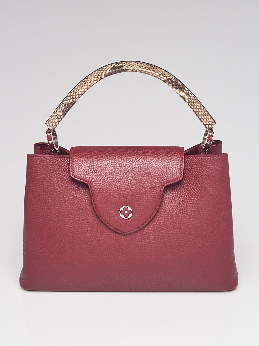 Capucines MM Python - Handbags