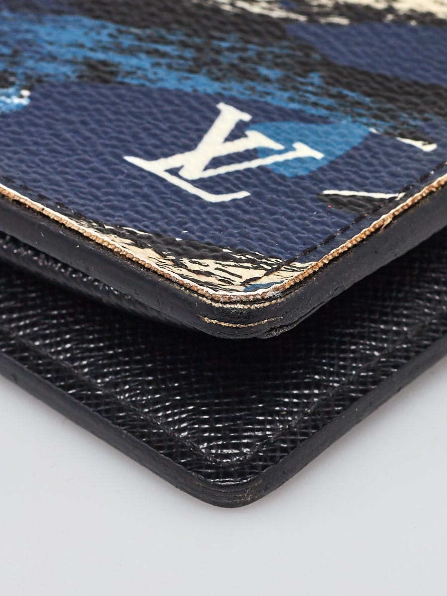 Louis Vuitton Black Epi LEather Bi-Fold Slender Wallet - Yoogi's Closet