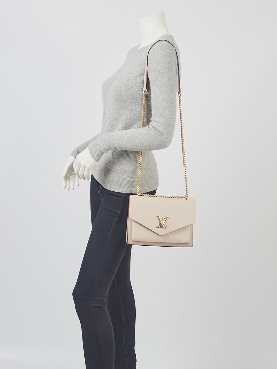 Louis Vuitton - MYLOCKME Bb- Leather - Greige - Women - Handbag - Luxury