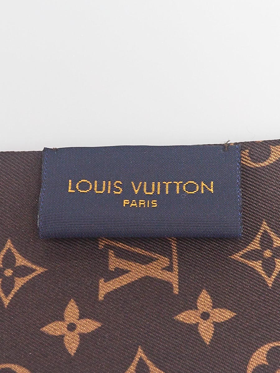 Louis Vuitton Black/Multicolor Silk Tribute To Speedy BB Bandeau Scarf -  Yoogi's Closet