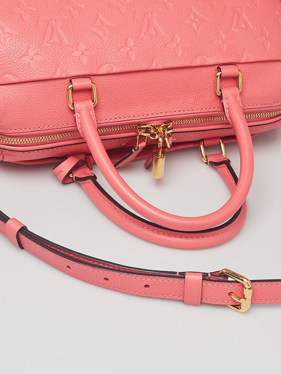 Louis Vuitton Blossom Monogram Empreinte Leather Speedy Bandouliere 25 Bag  - Yoogi's Closet