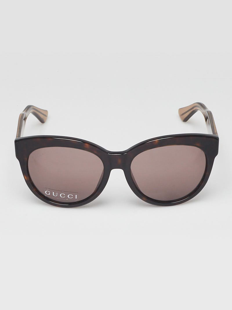 Gucci Tortoise Shell Acetate Cat Eye Frames Sunglasses - GG  display picture 3