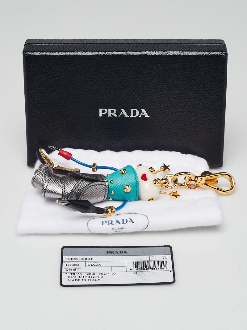 Prada Multicolor Saffiano Leather and Resin Ariel The Mermaid