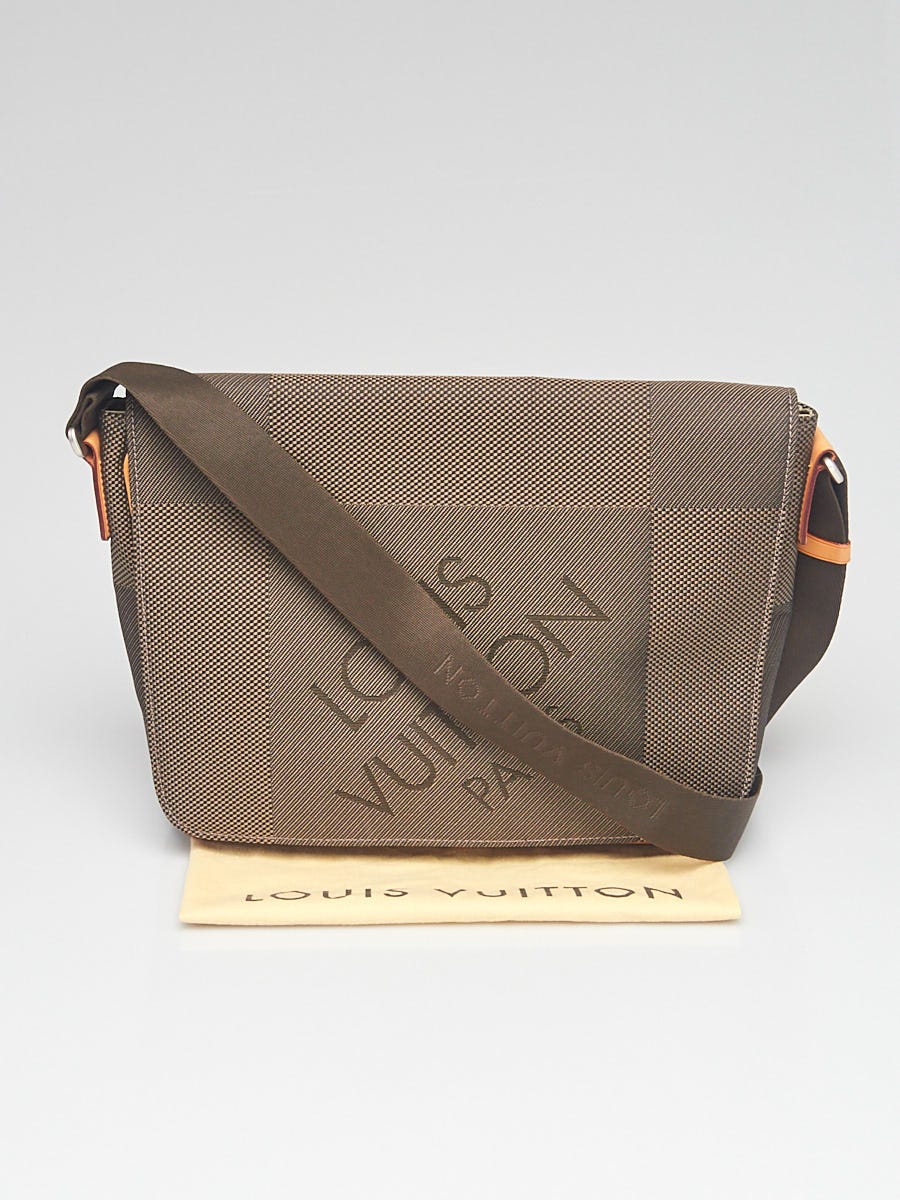 Louis Vuitton Damier Geant Terre Messenger Bag - Brown Satchels