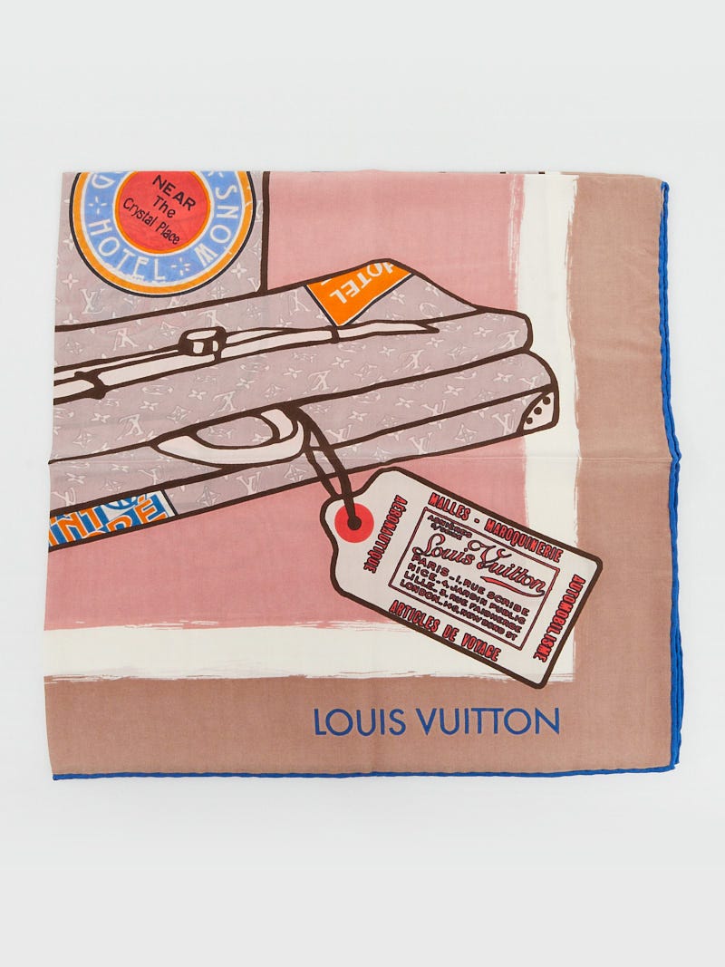 Louis Vuitton Monogram Classic Square Silk Scarf - Yoogi's Closet