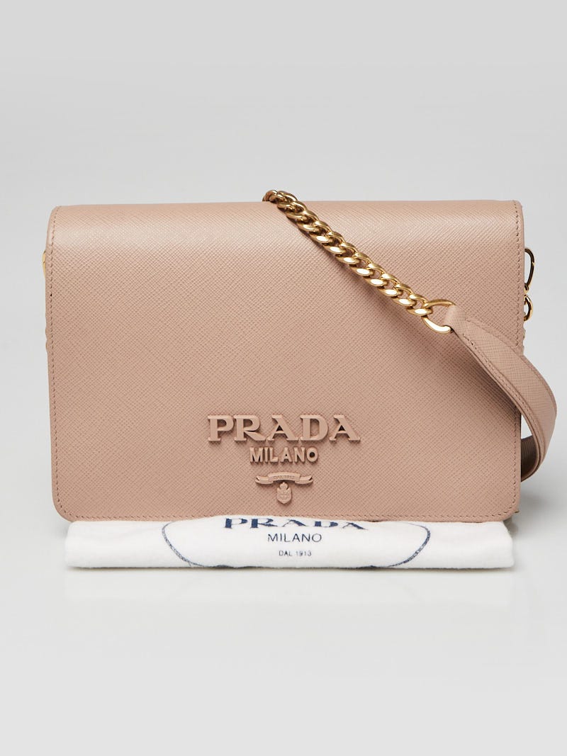 【大人気完売品】litmus her praha croud bag Prada Men's Saffiano Leather Crossbody Bag with Pouch