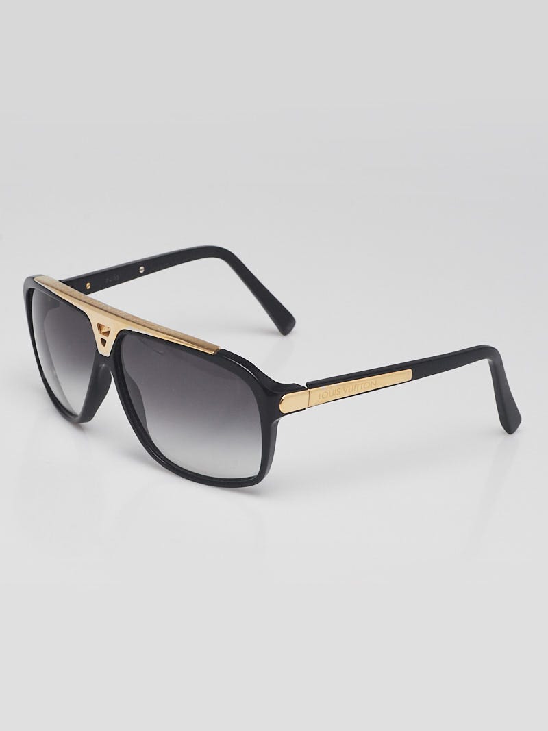 Louis Vuitton, Accessories, With Box Louis Vuitton Millionaire Black And Gold  Sunglasses