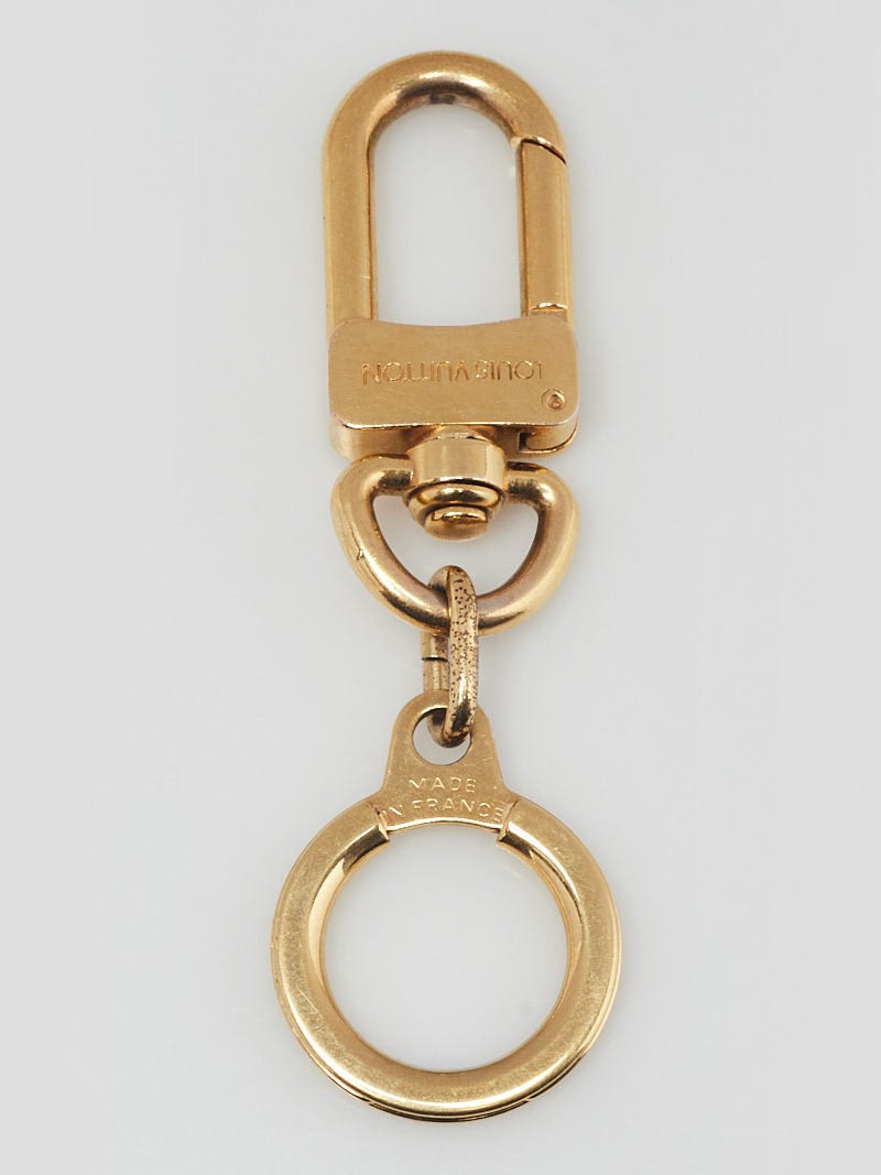 Louis Vuitton Goldtone Metal Small Bolt Key Holder and Strap