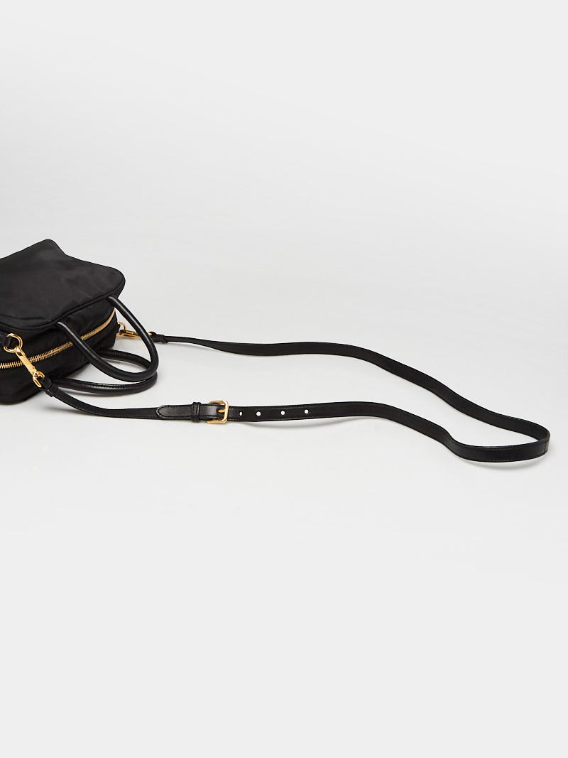 15日までPRADA ハンドバッグ　TESSUTO FIOCCO フィオッコ Prada Black Tessuto Fiocco Nylon Bow Top Handle Crossbody