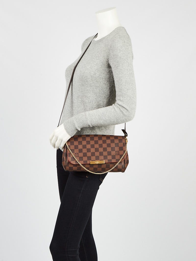 Louis Vuitton Damier Canvas Favorite PM Bag | Yoogi's Closet Louis Vuitton Damier Canvas Favorite PM Bag | Yoogi's Closet