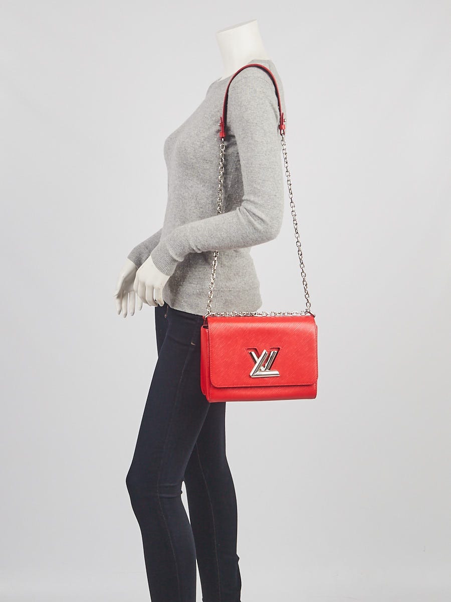 Louis Vuitton Red Epi Leather Buci Shoulder Bag - Yoogi's Closet