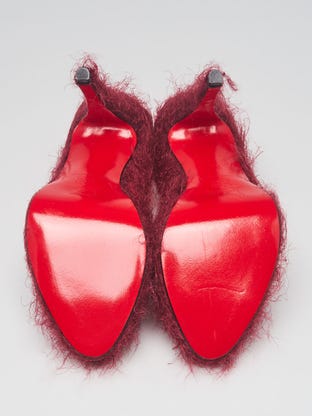 Christian Louboutin Black/Flamenco Patent Leather So Kate 120 Pumps Size 4.5/35