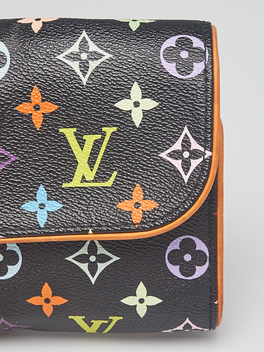 Louis Vuitton Black Monogram Multicolore Courtney Clutch Bag - Yoogi's  Closet