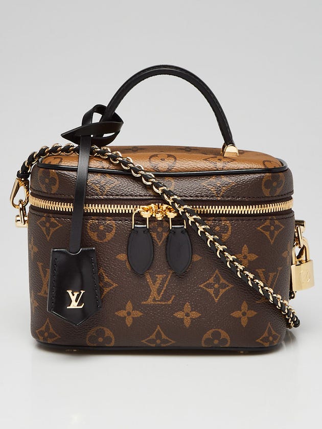 Louis Vuitton Monogram Reverse Canvas Vanity PM Bag