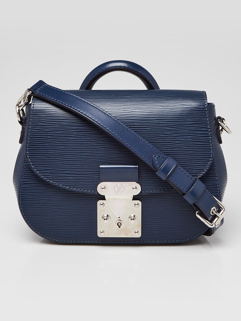 Louis Vuitton Brown and Blue Monogram Eden PM Bag at 1stDibs
