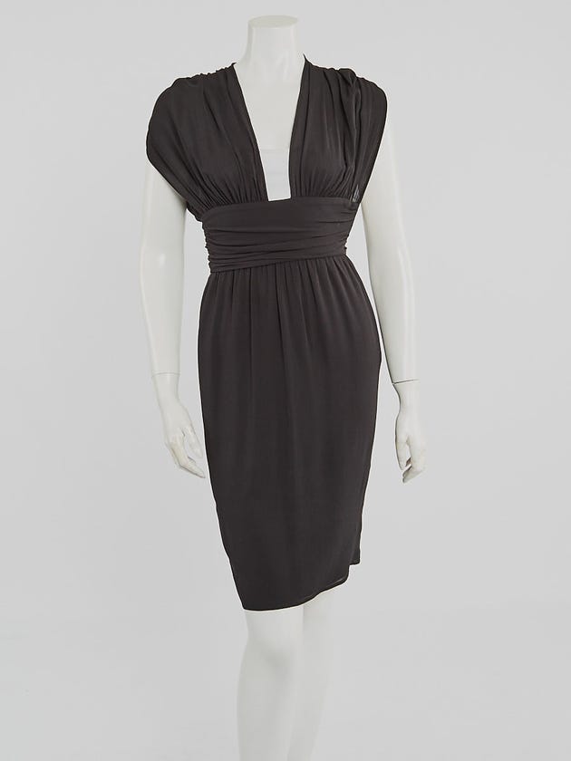 Celine Black Silk Sleeveless Size 4/36