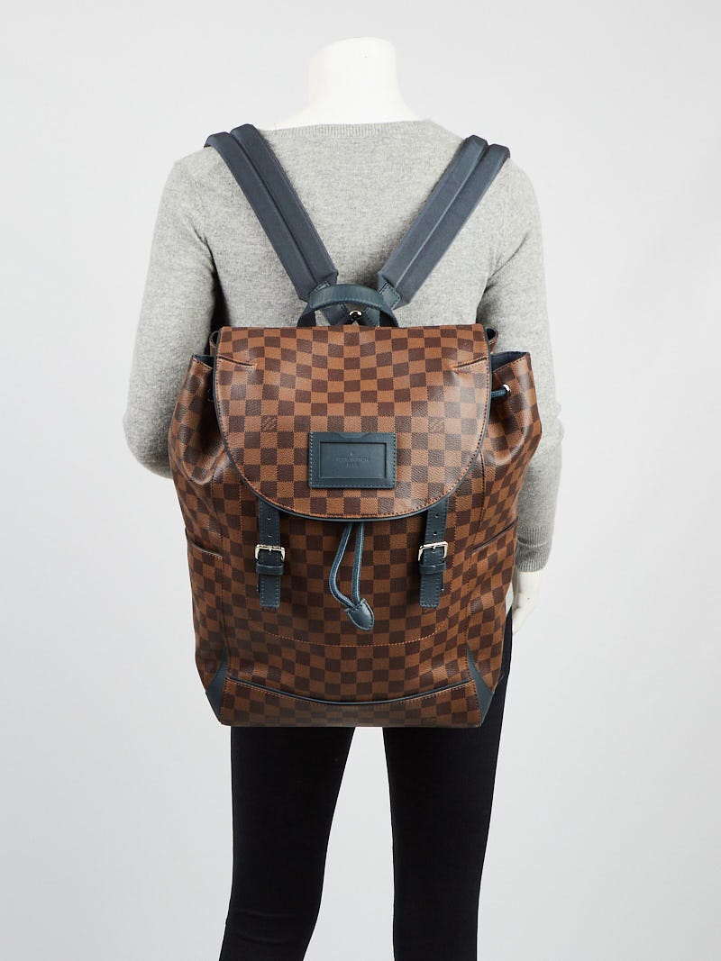 Louis Vuitton Damier Ebene Canvas Backpack on SALE