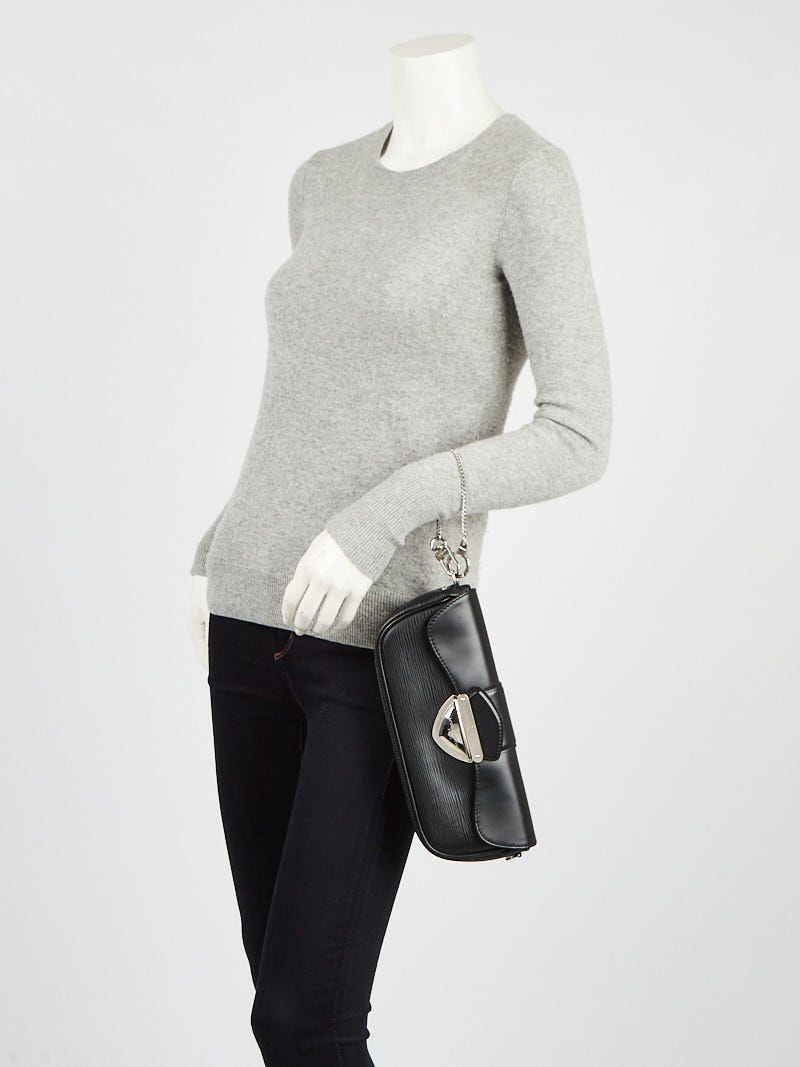 Louis Vuitton Vintage - Epi Pochette Montaigne Bag - Black - Leather and  Epi Leather Handbag - Luxury High Quality
