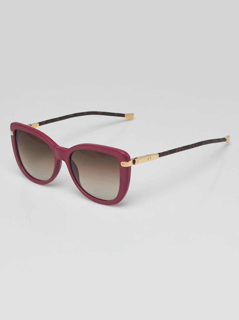 Louis Vuitton Purple Acetate Frame Charlotte Sunglasses  display picture 1