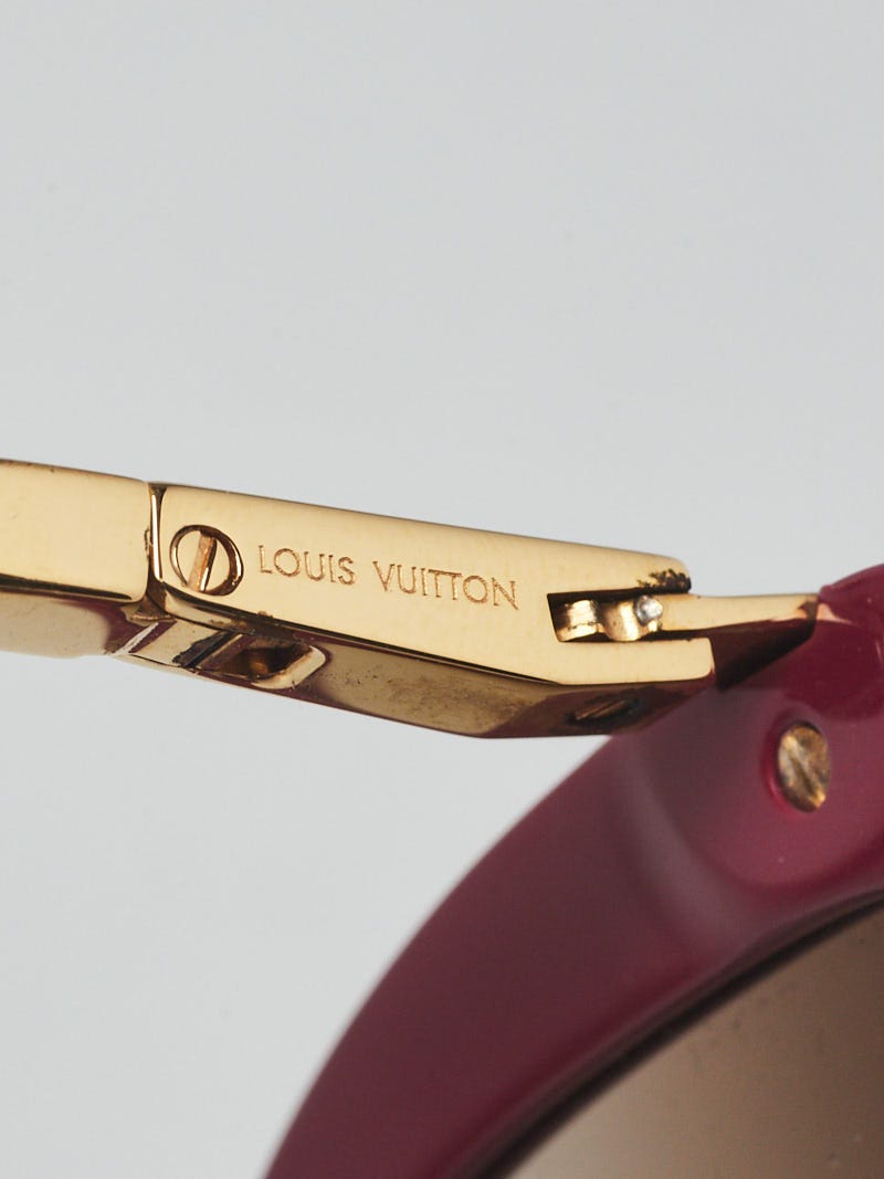 Louis Vuitton Red Acetate Frame Charlotte Sunglasses - Z0744W