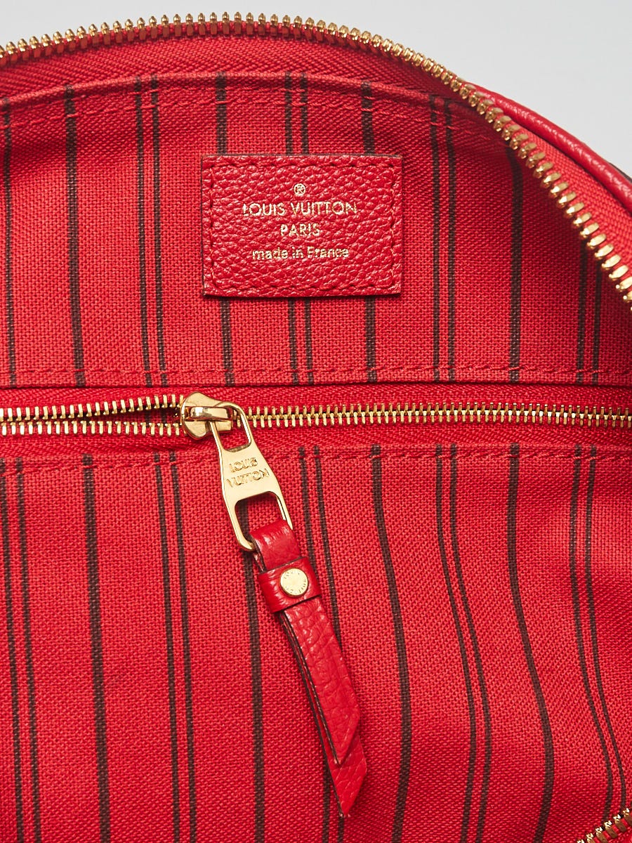 Louis Vuitton Cherry Monogram Empreinte Leather Speedy Bandouliere 25 Bag -  Yoogi's Closet