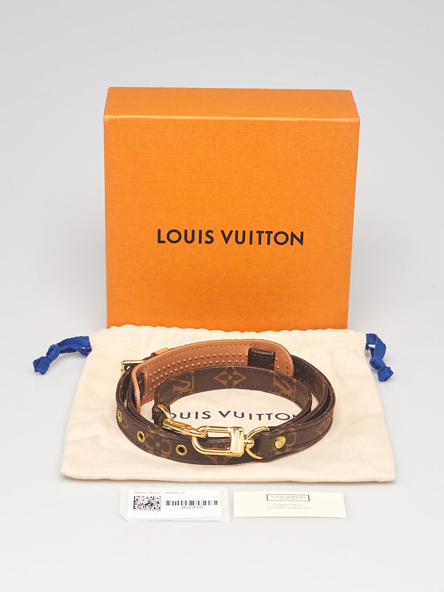 Louis Vuitton Monogram Canvas 16mm Adjustable Shoulder Strap - Yoogi's  Closet