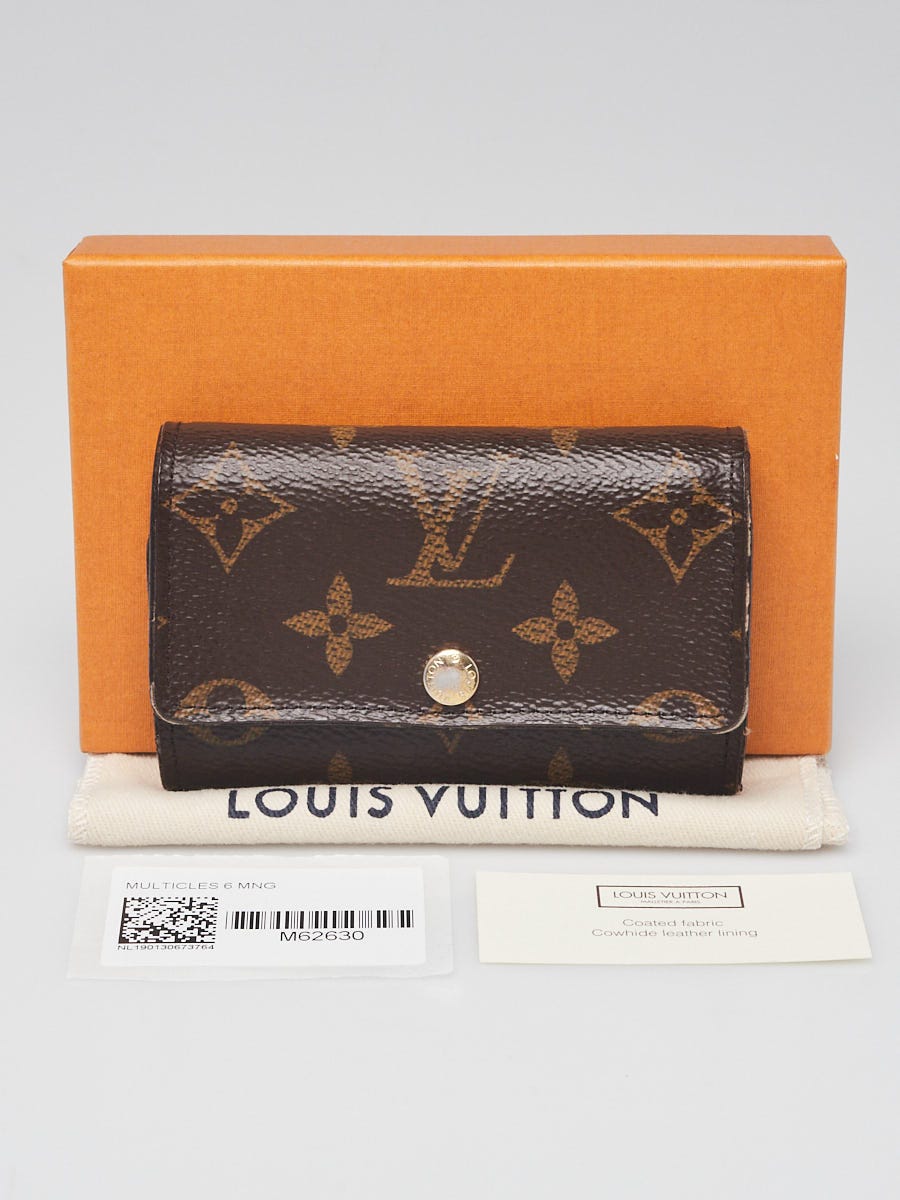 Louis Vuitton Black Monogram Empreinte Leather Multicles 6 Key Holder -  Yoogi's Closet