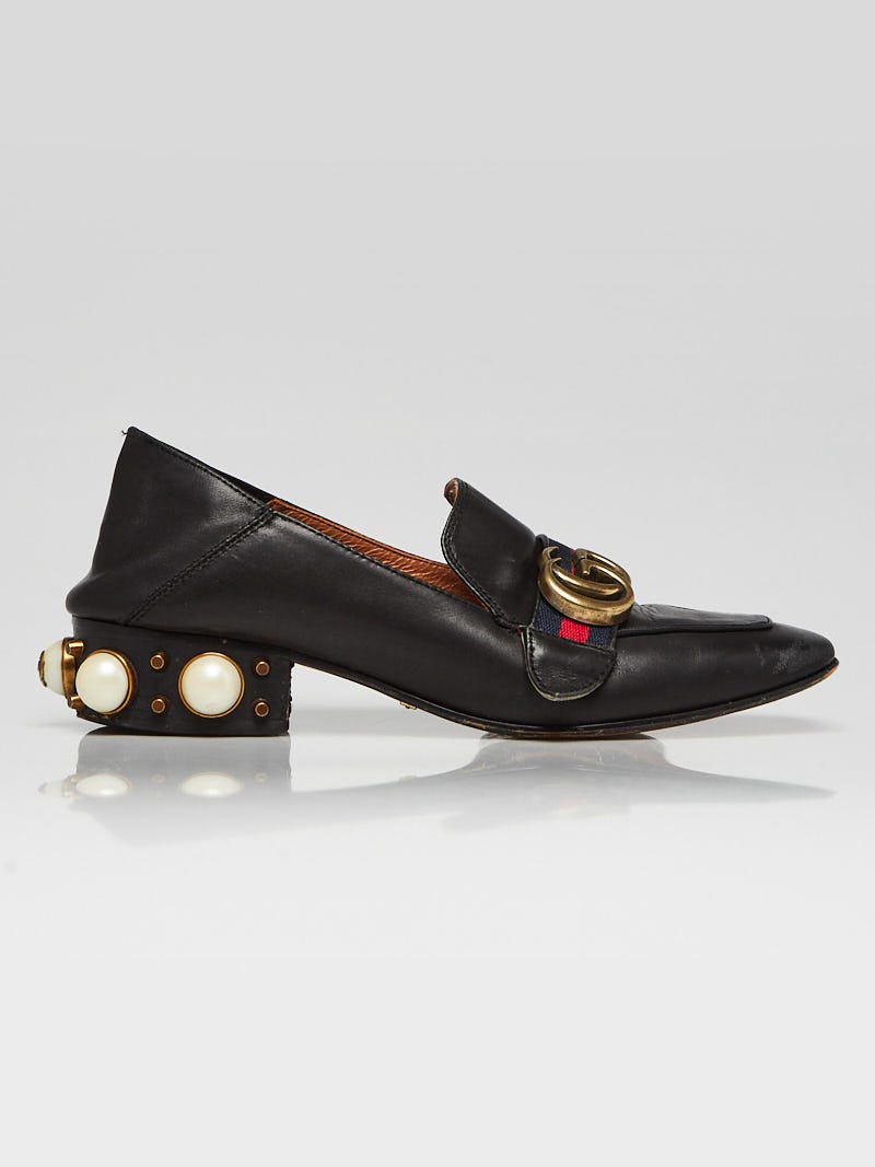 Gucci 2024 pearl loafer