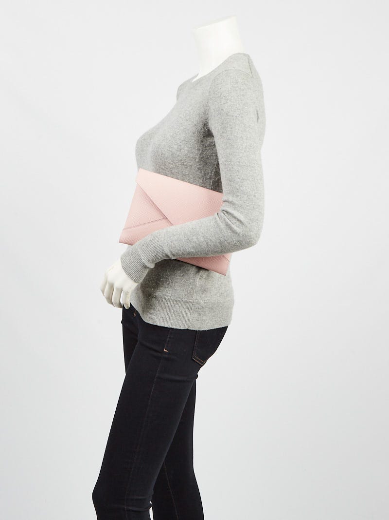 Louis Vuitton Rose Ballerine Epi Leather Kirigami Pochette - Yoogi's Closet