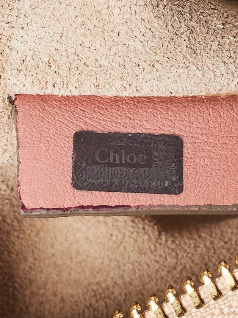 【関税送料込】Chloe Light Pink Suede Explore a Chloé Light Pink Suede Lauren Sneakers - 39