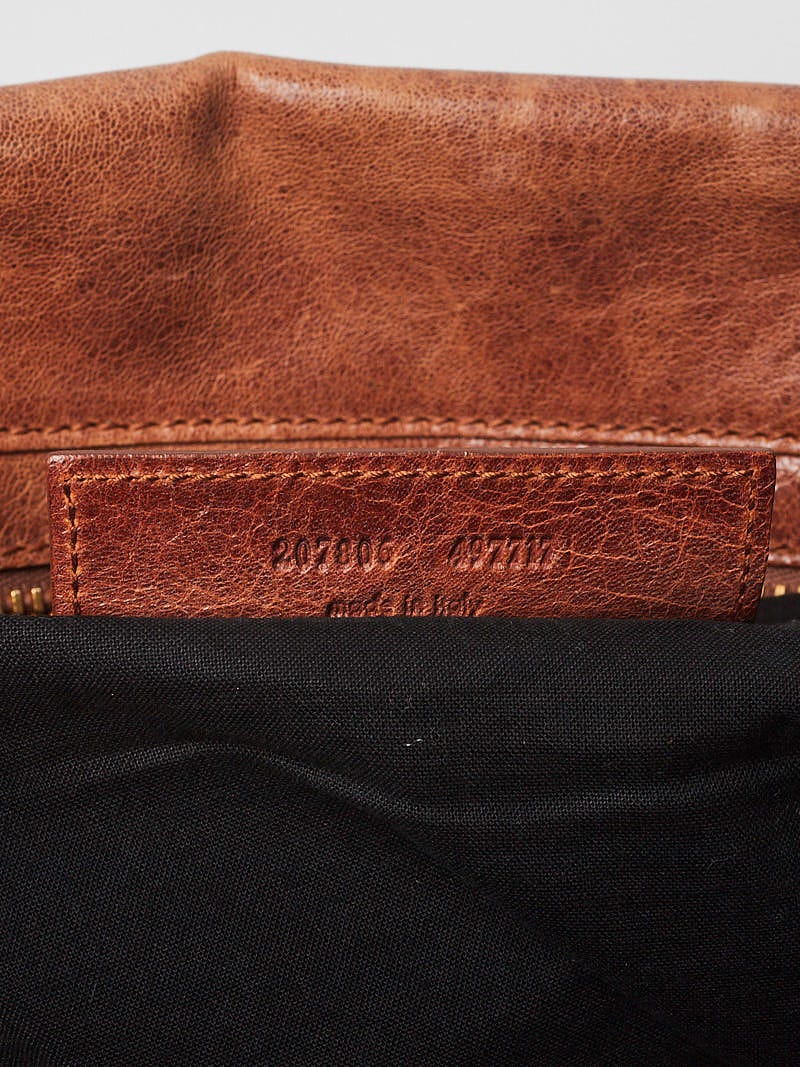 Balenciaga Automne Lambskin Leather Giant 21 Gold Midday Bag