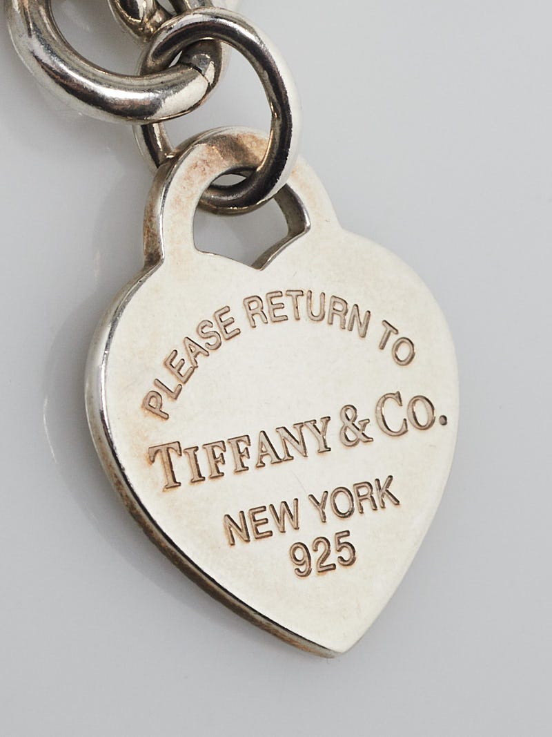 Tiffany & Co. Sterling Silver Return to Tiffany Heart Tag