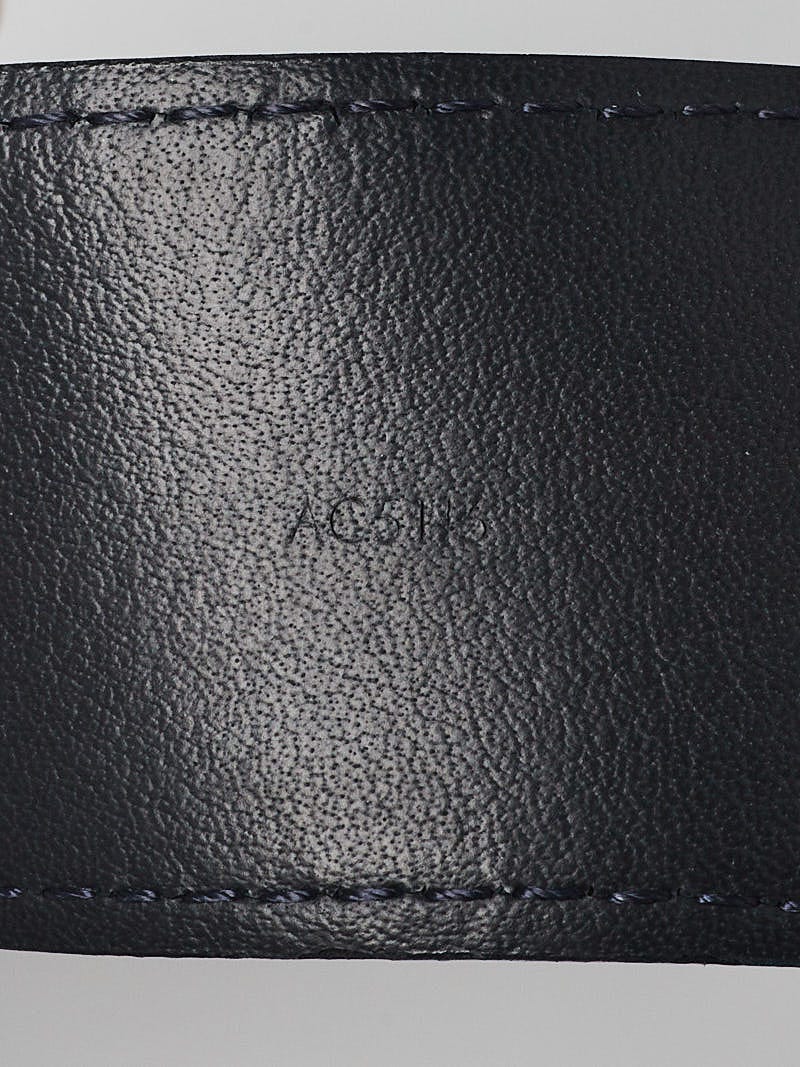 Louis Vuitton Damier Graphite Canvas LV Initiales Belt Size 90/36 - Yoogi's  Closet