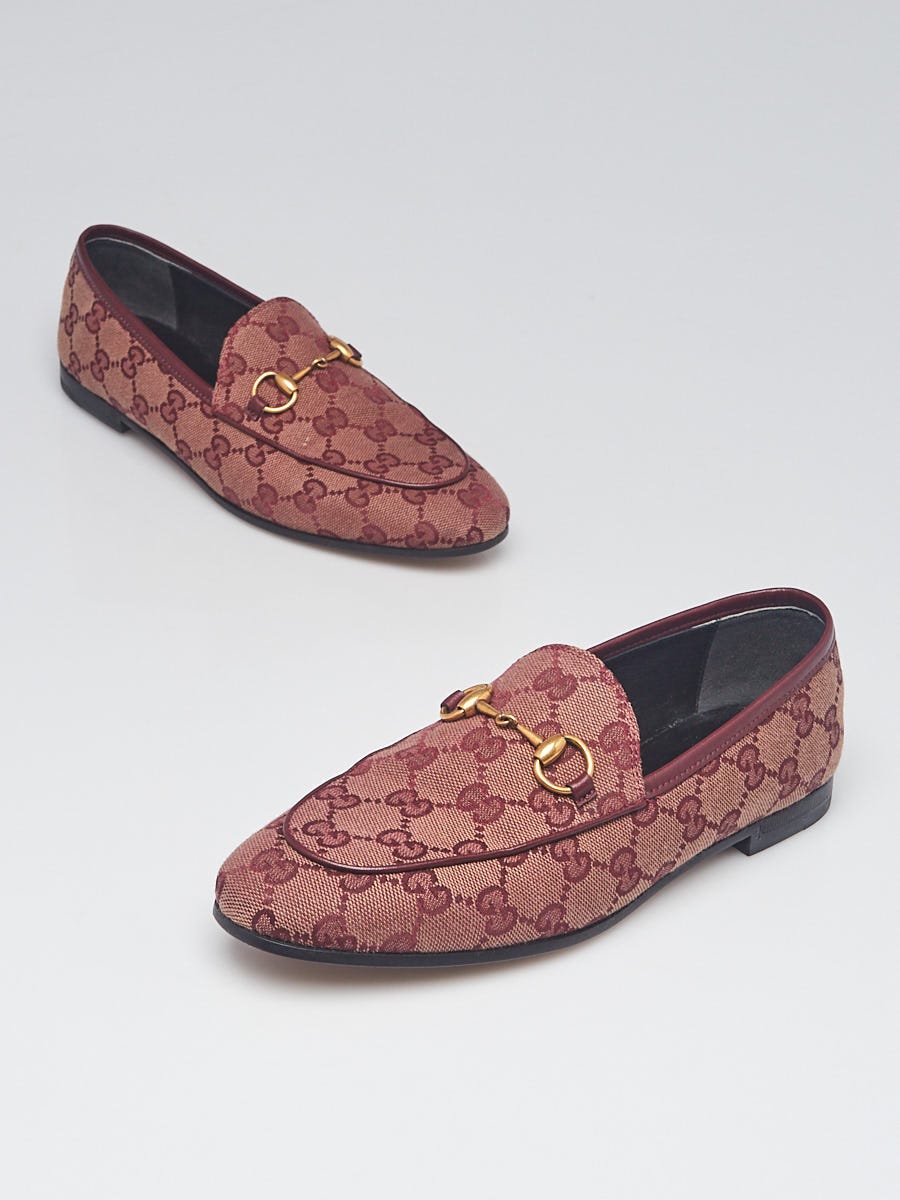 Gucci jordaan hot sale loafer sizing