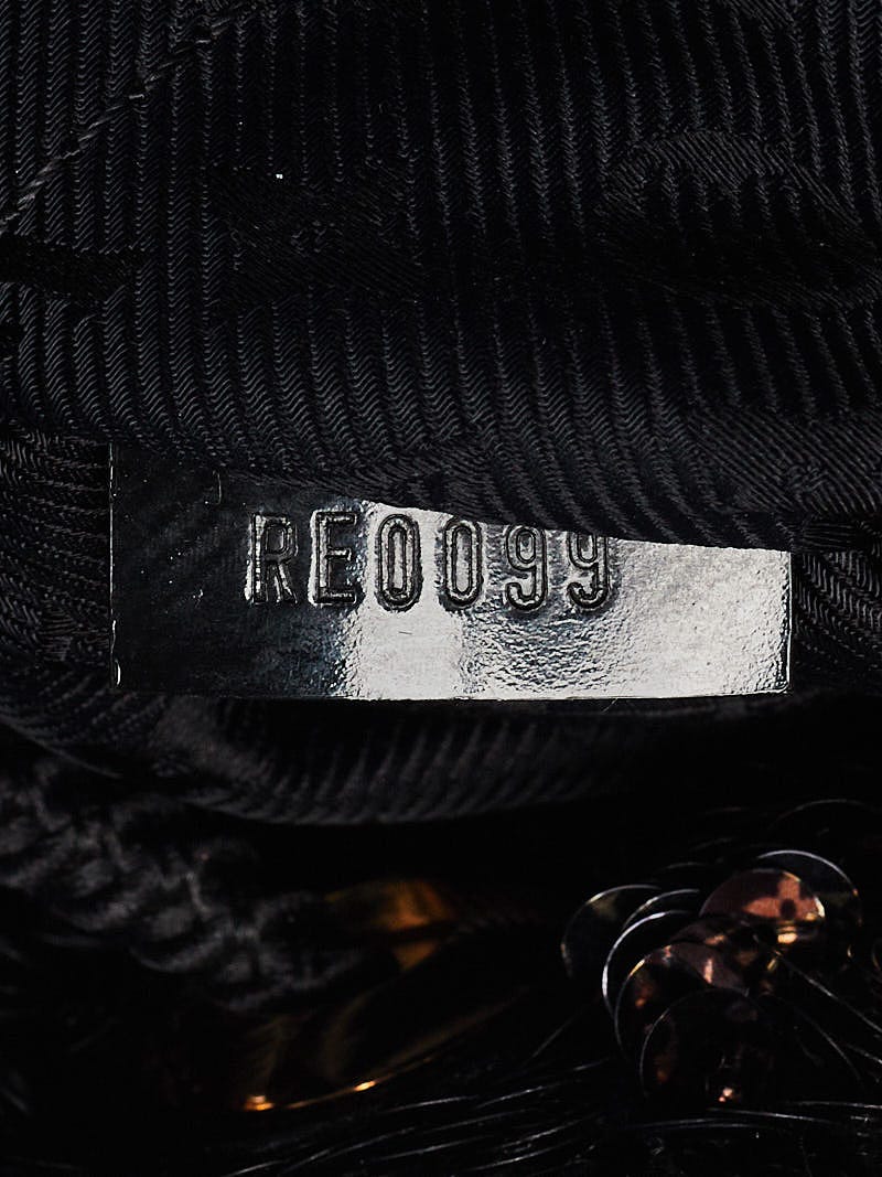 Louis Vuitton Sequin Mini Noe Rococo Bag Black ref.659129 - Joli