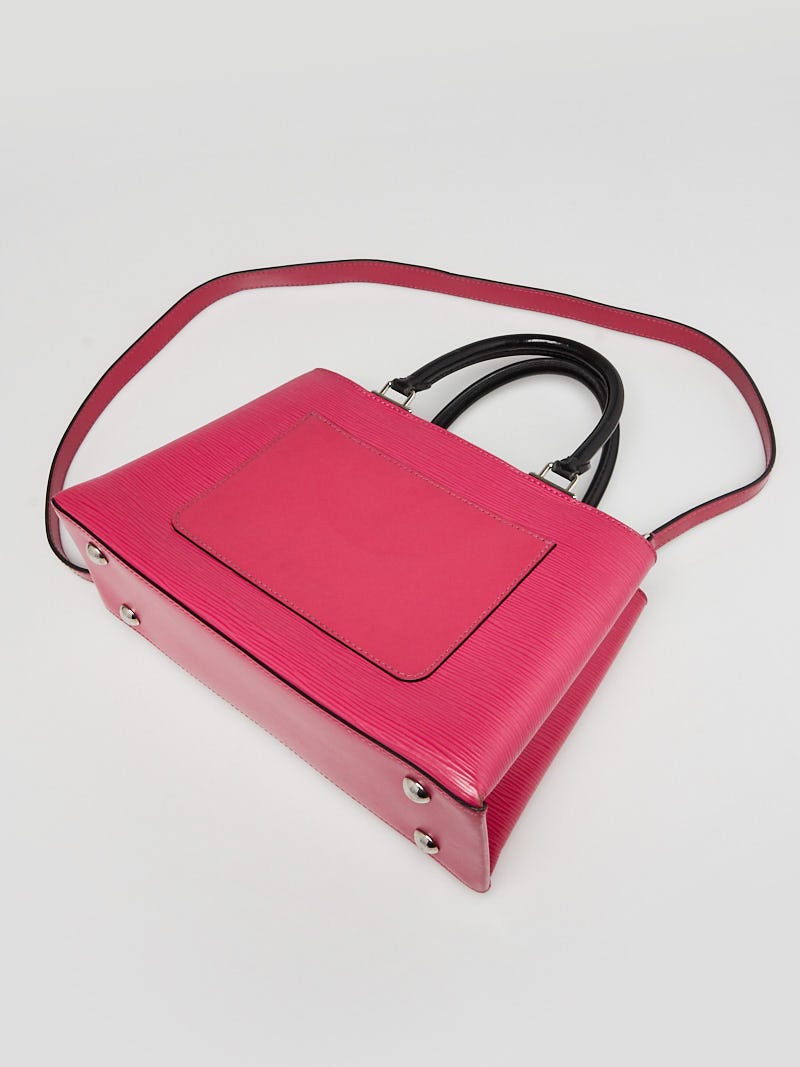 Louis Vuitton Hot Pink/Black Epi Leather Kleber PM Bag - Yoogi's