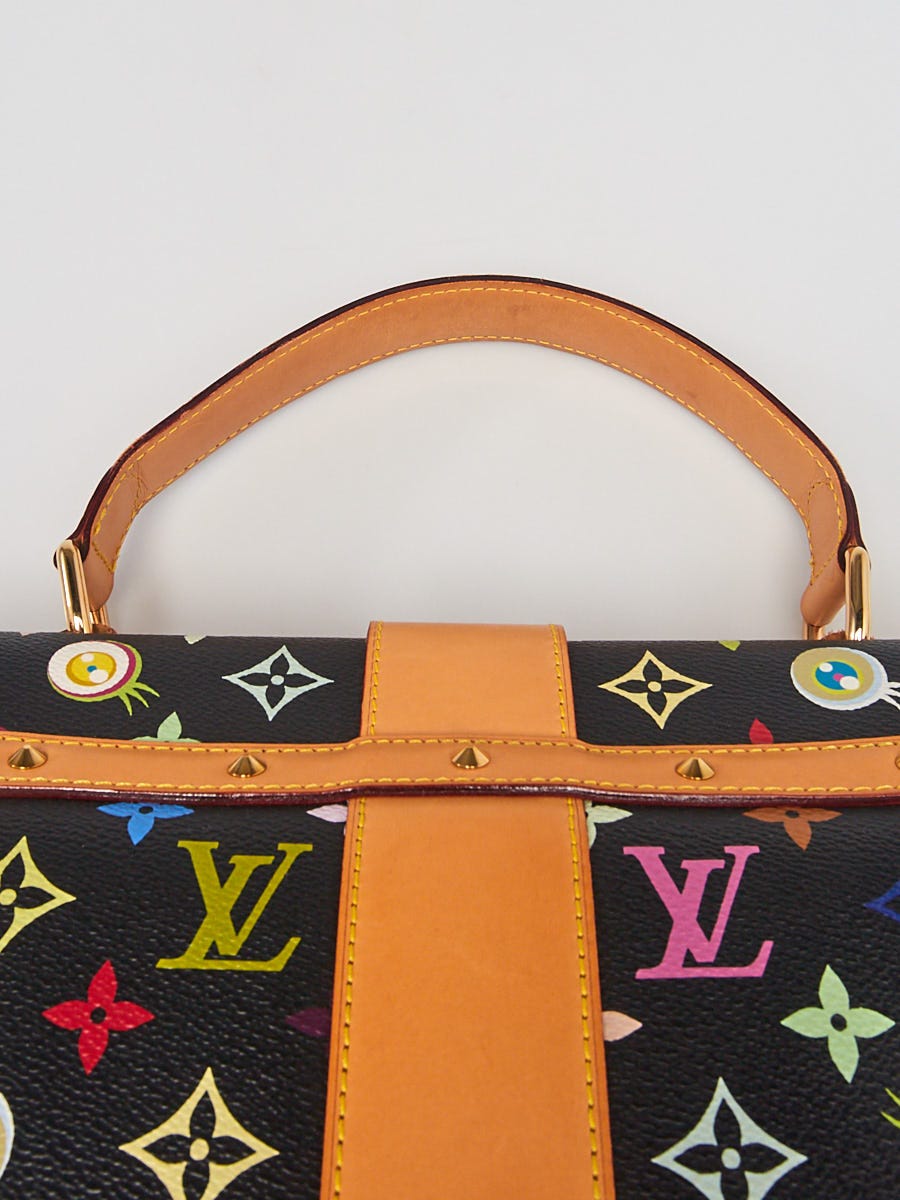 Louis Vuitton Limited Edition Black Monogram Multicolore Eye Love You Bag -  Yoogi's Closet