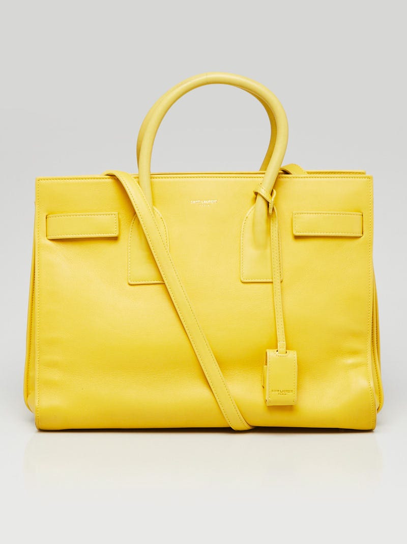 Saint laurent yellow discount bag