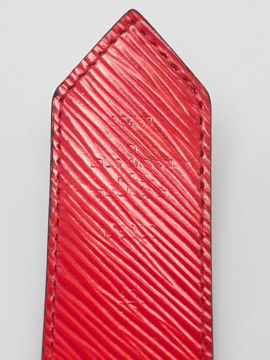 Louis Vuitton Reversible Monogram Canvas & Epi Leather 35mm LV
