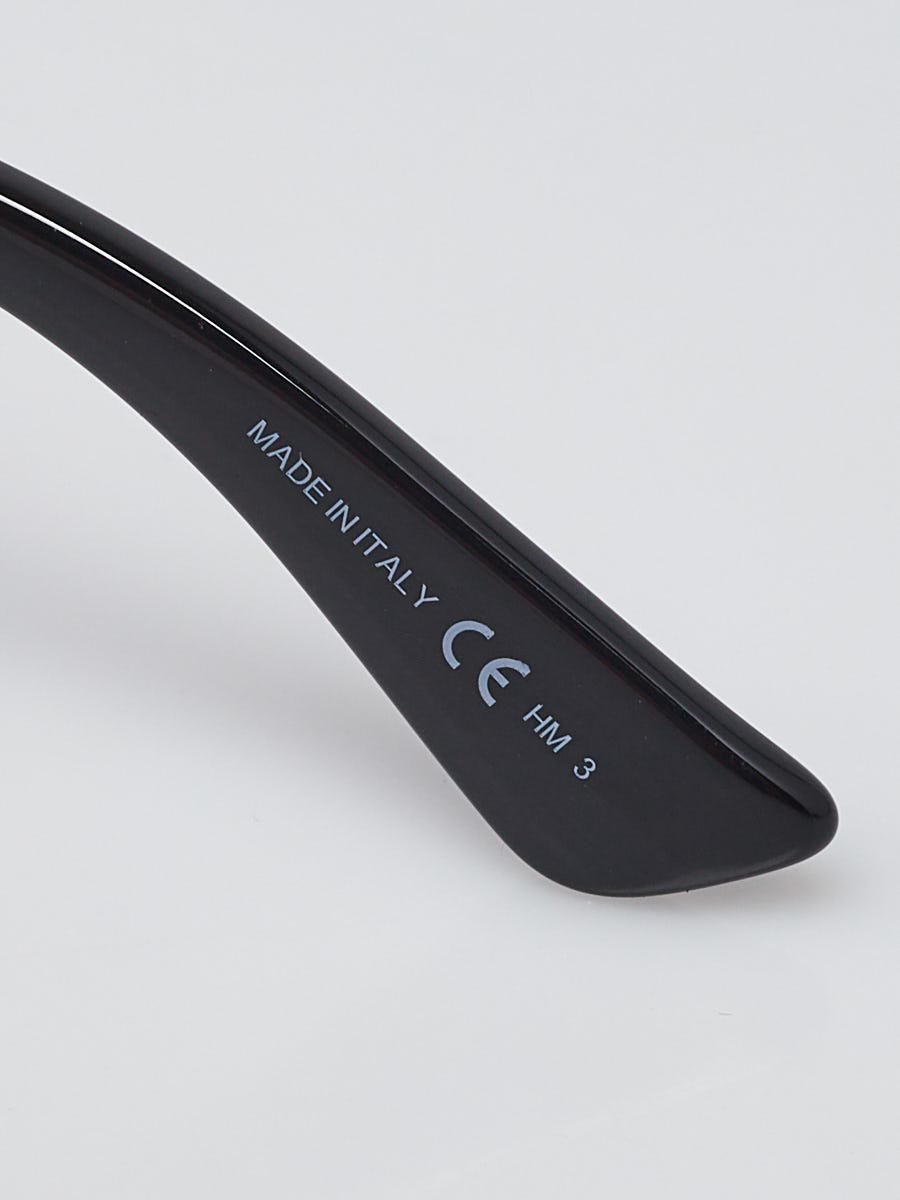 Christian Dior Black Plastic Soft1F Sunglasses | Yoogi's Closet