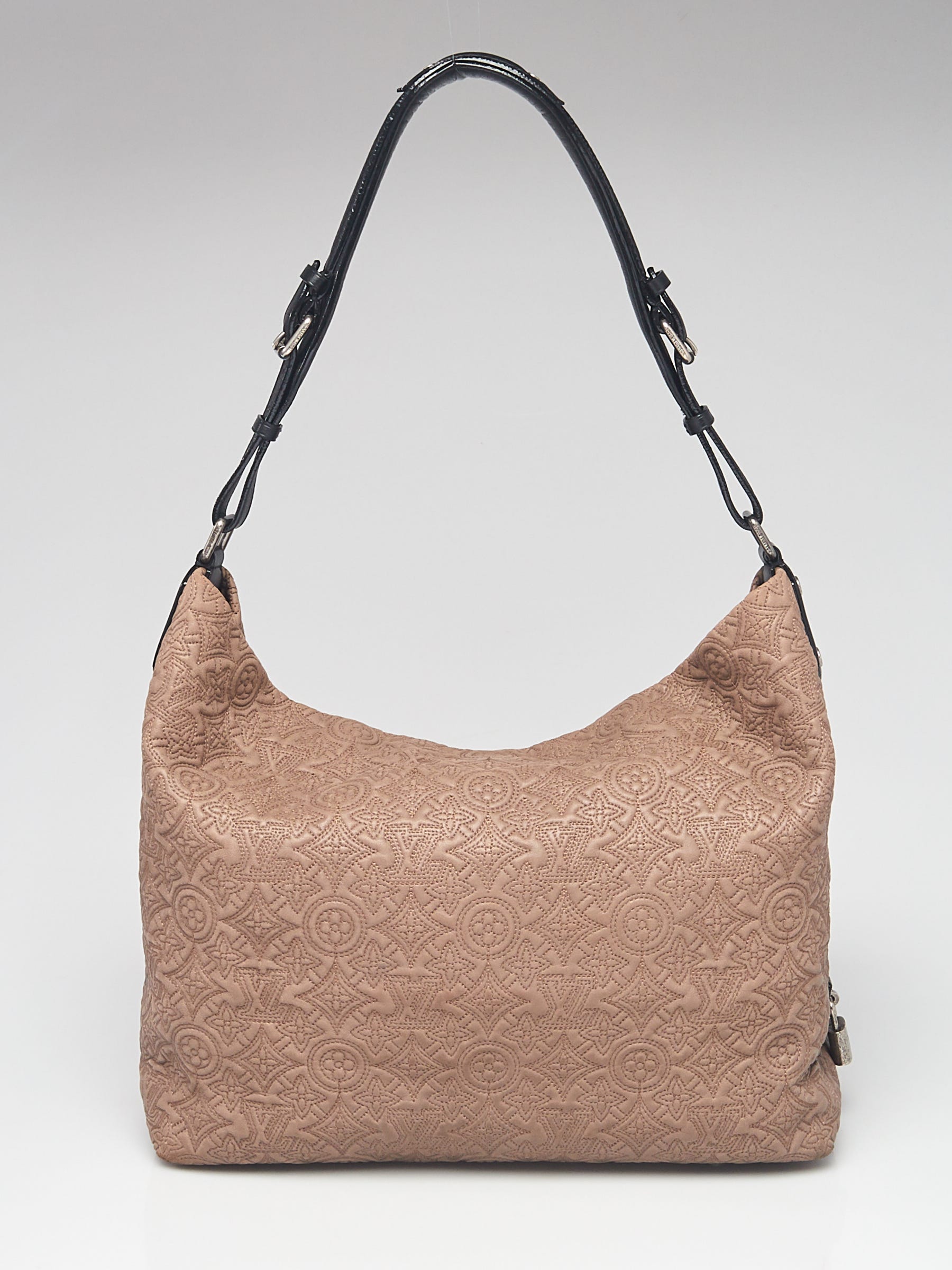 Louis Vuitton Antheia Hobo Leather - Taupe/Gray Lambskin