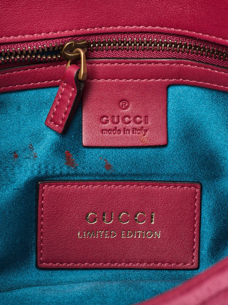 New Gucci marmont bag 22 Pink glitter