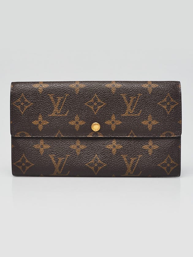 Louis Vuitton Monogram Canvas Sarah Wallet