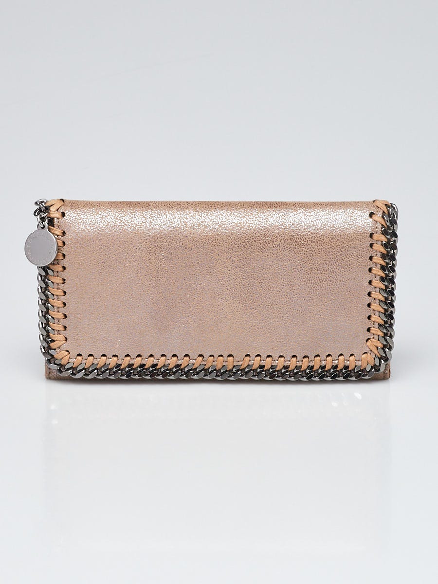 Stella McCartney Beige Faux-Leather Falabella Continental