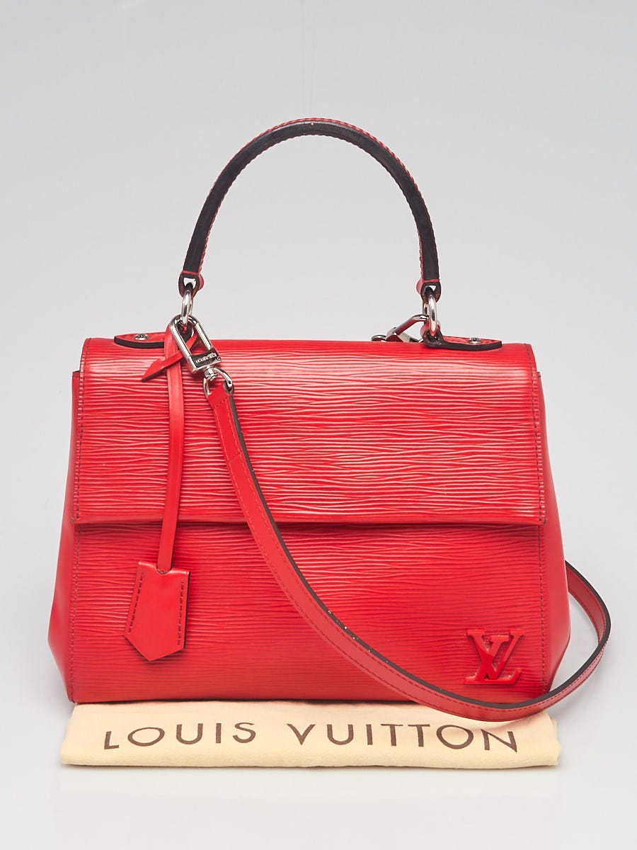 Louis Vuitton Monogram Cluny BB Creme & Coquelicot