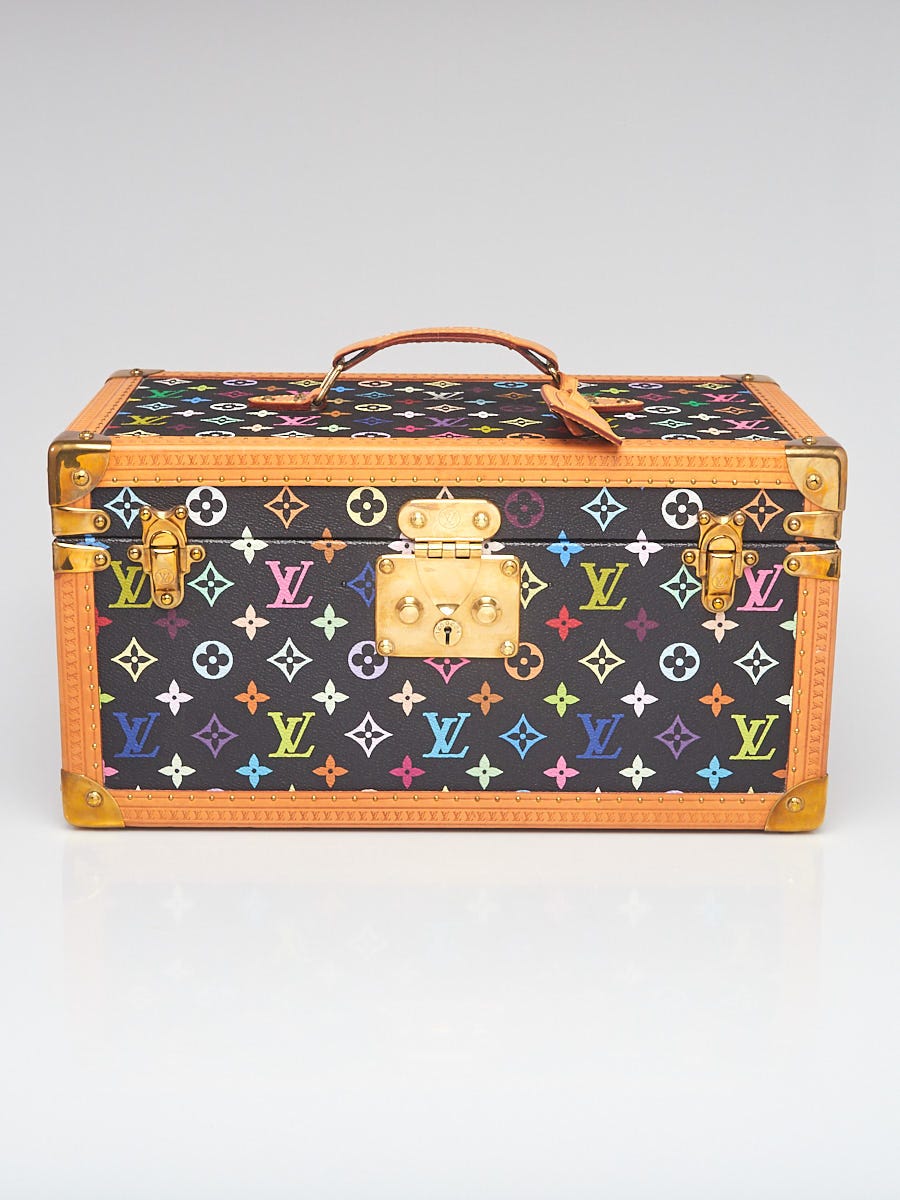Louis Vuitton Monogram Trunk Boite Bouteilles et Glace Beauty Train Case  Vintage