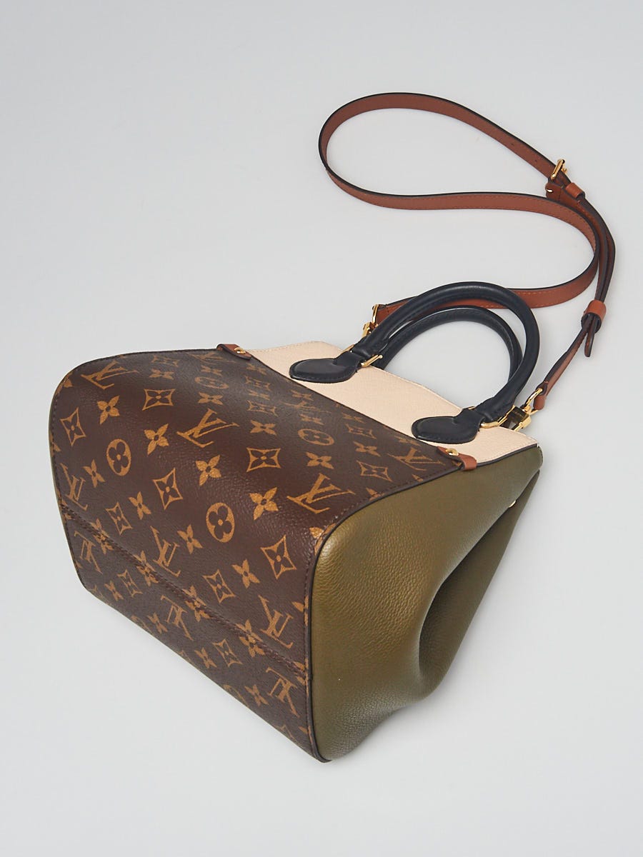 Louis Vuitton Tricolor Leather Monogram Canvas Fold Tote PM Bag - Yoogi's  Closet