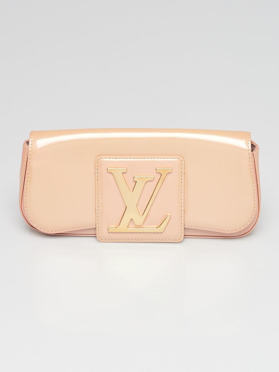 Louis Vuitton Rose Florentine Patent Leather Pochette SoBe Clutch Bag -  Yoogi's Closet