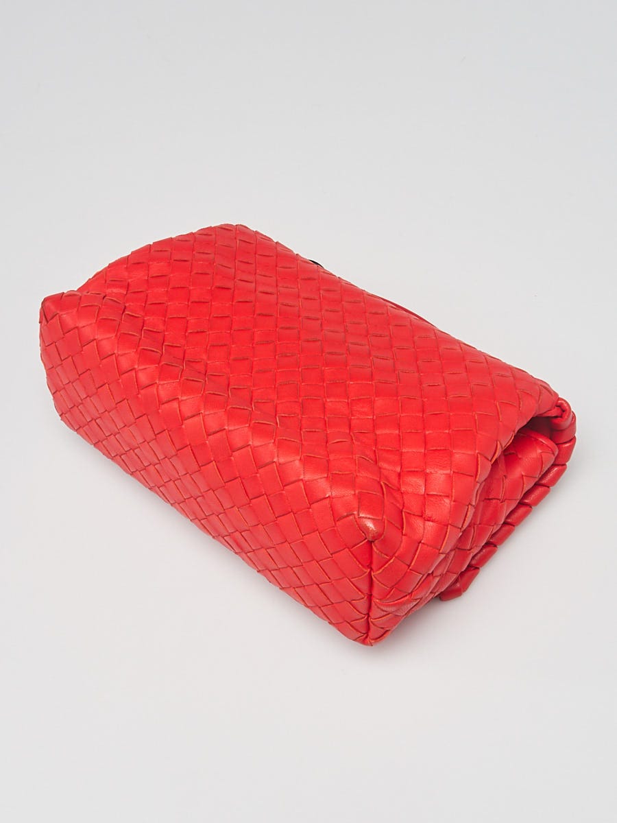 BOTTEGA VENETA Intrecciato Boutis Woven Small Nappa Leather Olimpia Ba