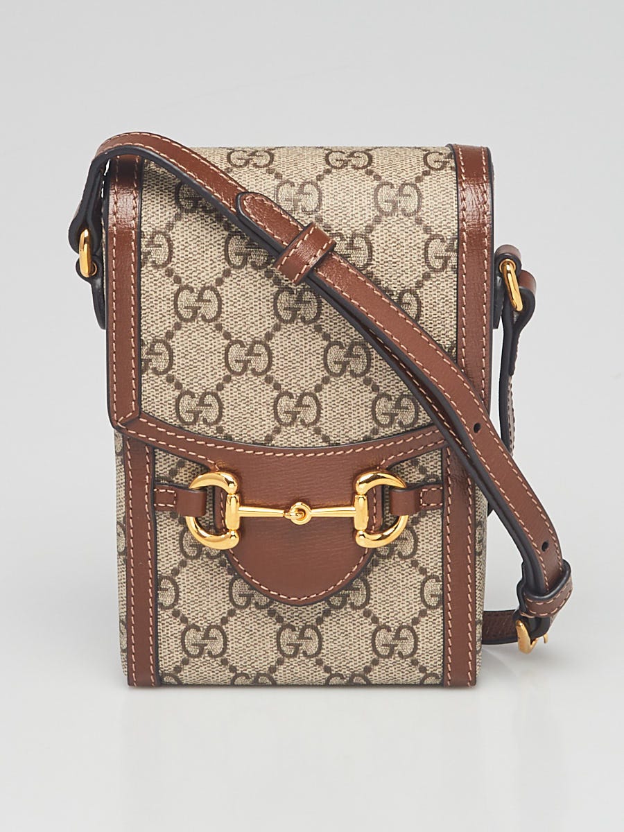 GG Canvas Mini Bag - Beige/Brown